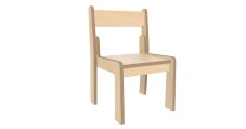 Keukenhof peuter stoel stapelbaar zithoogte 28 cm berken angara Groothandel voor de Kinderopvang Kinderdagverblijfinrichting